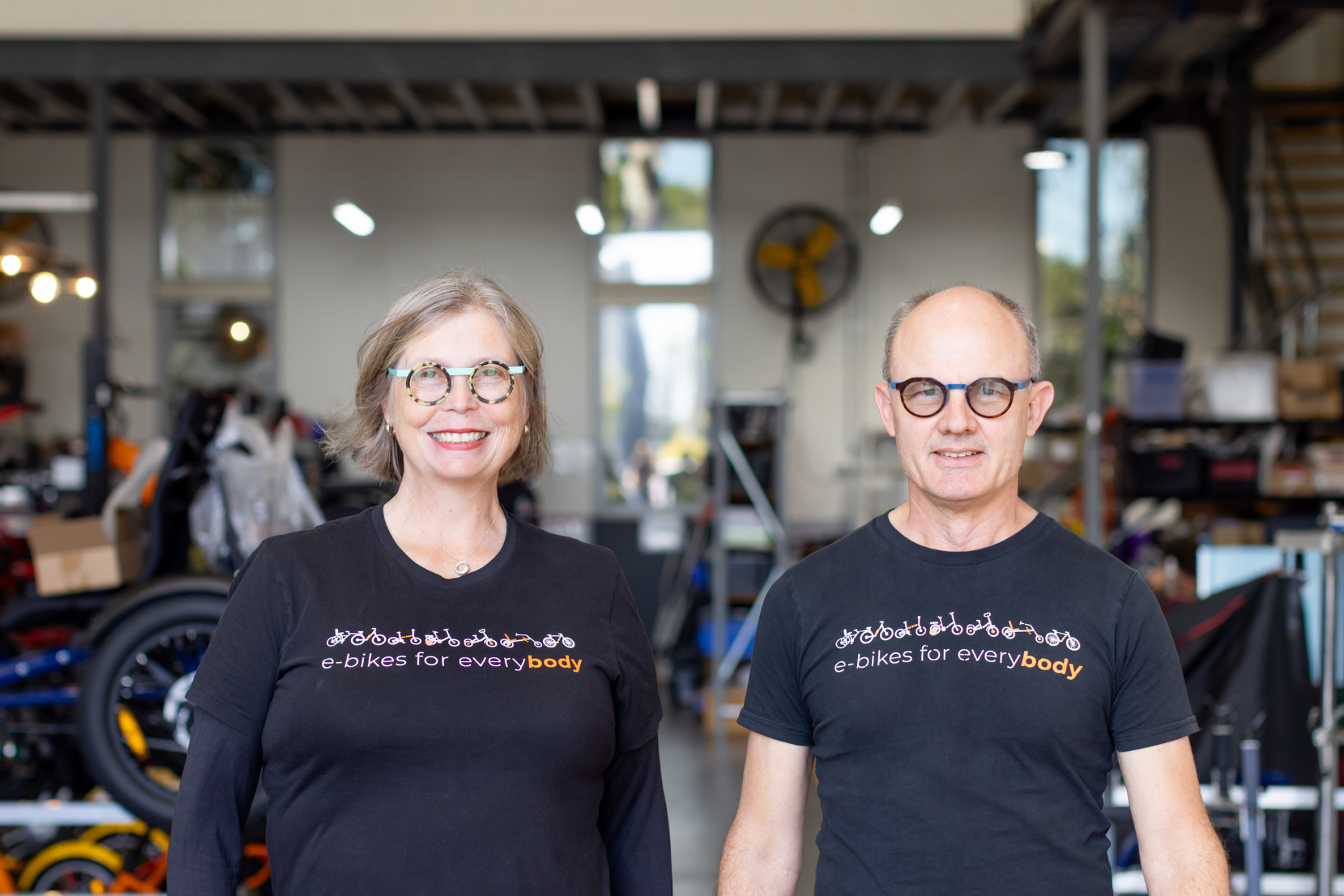 Andrea Herklots and partner
