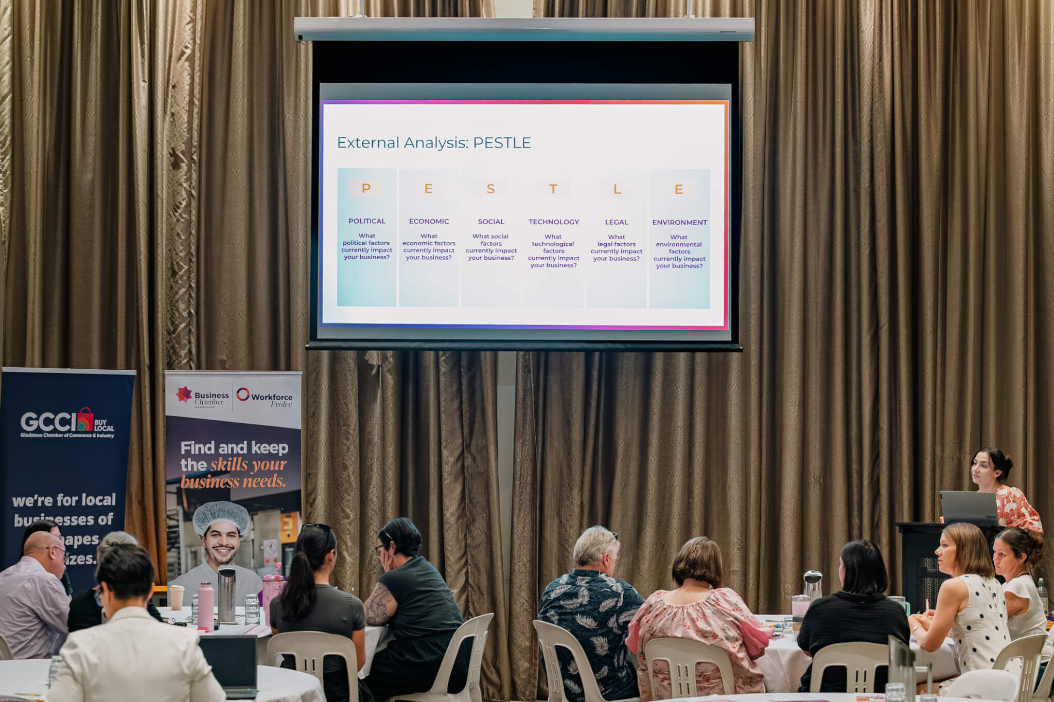 Workforce Evolve - Gladstone Business Masterclass - Yaralla Club