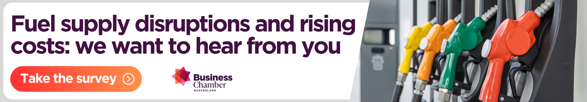 Fuel supply disruption and rising costs event banner